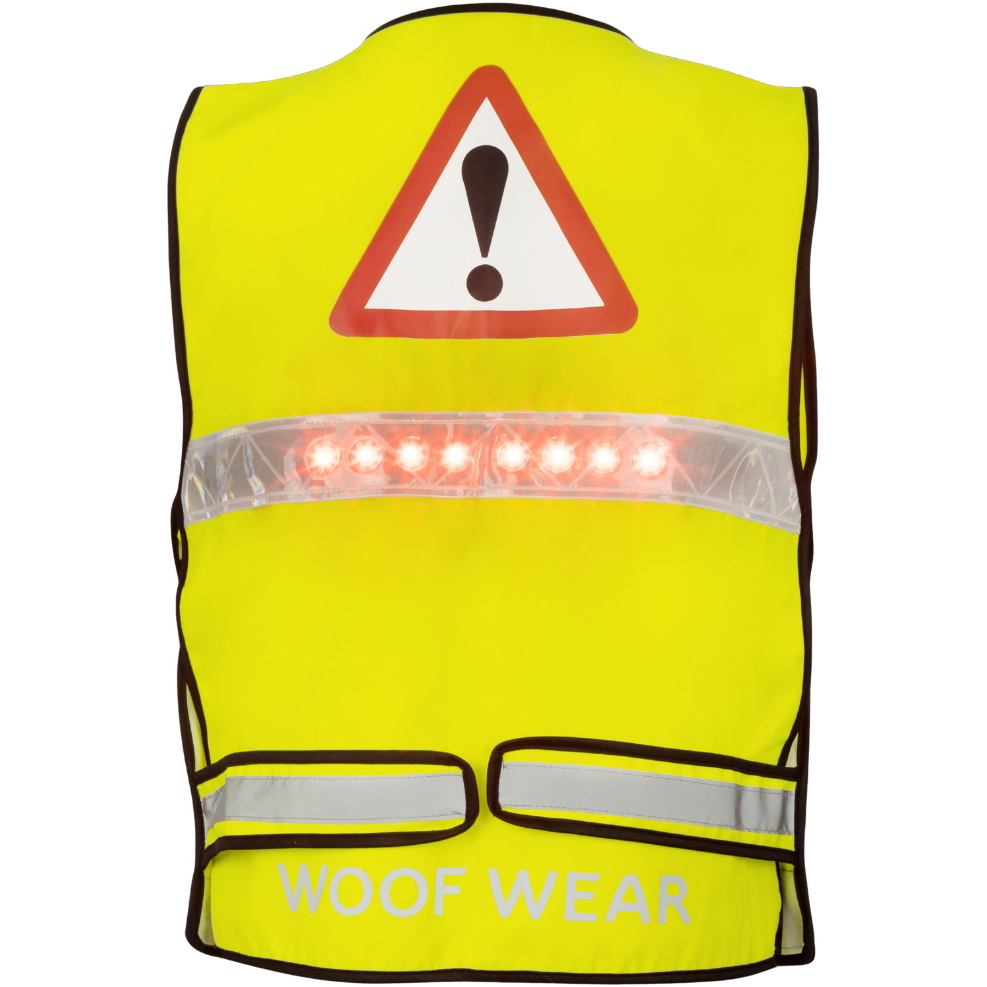 2025 Woof Wear Junior LED Hi Vis Riding Vest WA0036-VZYE - Hi Viz